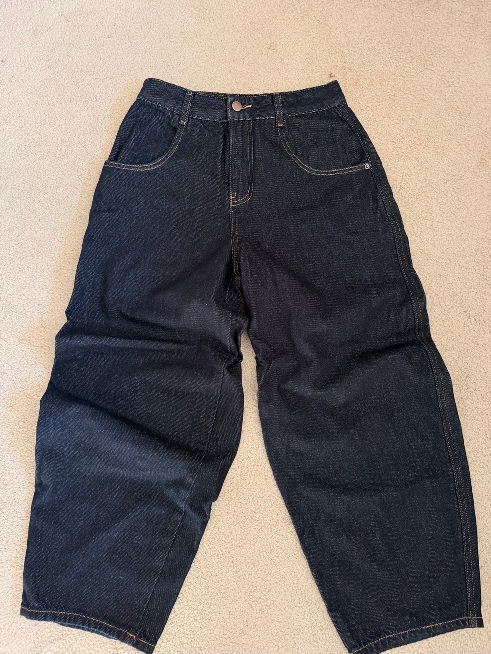OAK + FORT barrel jeans
